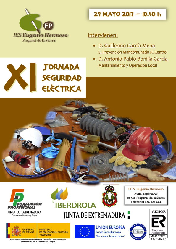 cartel xi jornada seguridad eléctrica3 copia