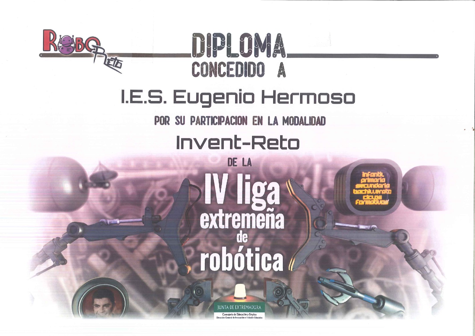 Diploma Robo Reto